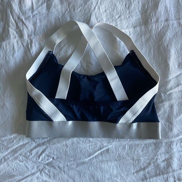 Navy Bra with padding XS - Picture 3 of 3
